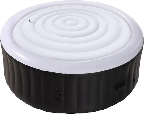 Tlswshsy 5.4 Ft Inflatable Hot Tub Cover- Energy Saving Ft, 5.4Ft-White