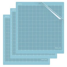 REALIKE Light Grip Cutting Mat for Cricut Explore Machine,Cricut Expression M...