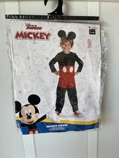 Disney Mickey Mouse Baby Costume Size 2T Halloween Costume Dress Up Outfit