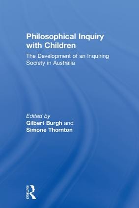 Philosophical Inquiry with Children