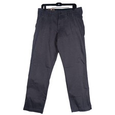 Weatherproof Pants Mens 34X30 Gray The Trail Utility Straight Fit Flex Waistband