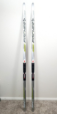 187cm FISCHER SC SKATECUT Air Tec Nordic Skate Skis w SNS PILOT