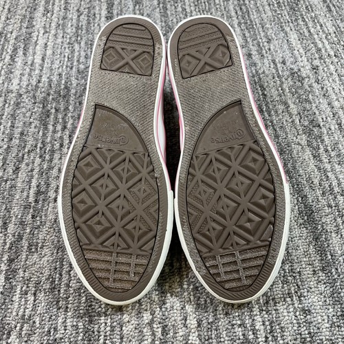 Converse All Star Girls Size 5 Pink Multi Tongue Skateboard Shoes No Laces - Picture 8 of 10