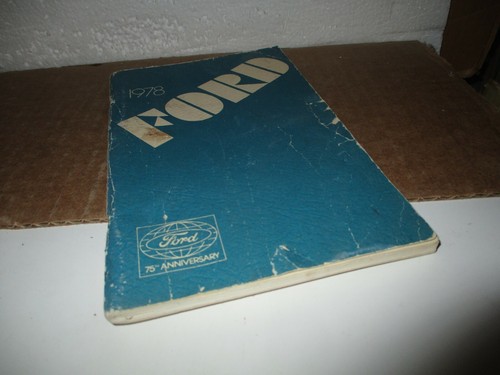 1978 Ford Owner's Guide (1977, Paperback, illustrated - Picture 3 of 7