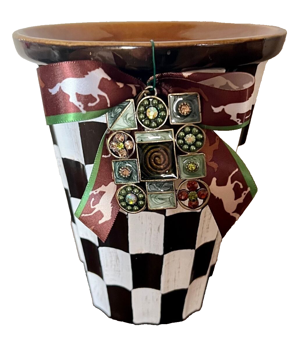 MACKENZIE-CHILDS セラミックトレイ、装飾用のユニークなトレイ