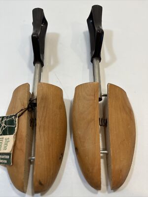 Vintage Shoe Keeper No. 4 Rochester Travel Tree Co. Shoe Stretcher Regal - NWT