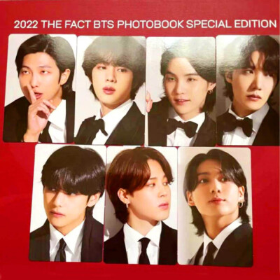 新品未使用BTS 2022 THE FACT PHOTOBOOK 5冊セット 2022 THE FACT BTS PHOTOBOOK SPECIAL EDITION + Japan BONUS