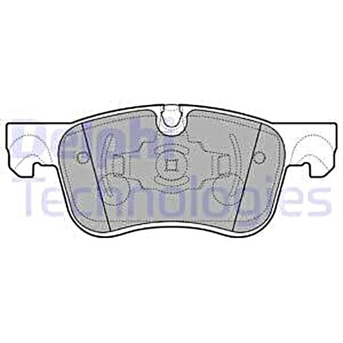 DELPHI Disc Brake Pad Set For CITROEN C4 Grand Picasso II 13