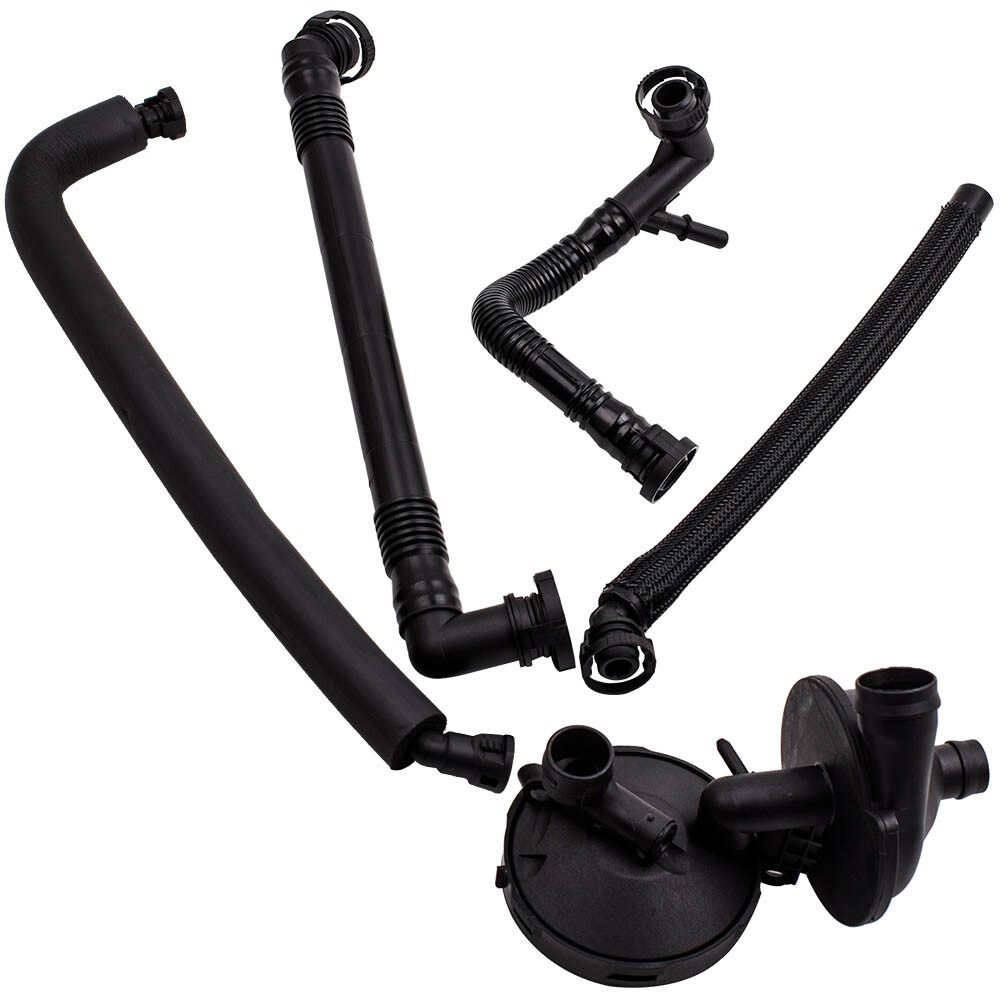PCV Crankcase Vent Valve & Breather Hose Kit for BMW 325i 328i 525i 528i 530i X3 - Image 4
