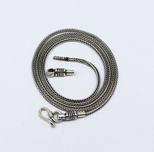 18" to 30" 2mm 925 sterling silver style wheat ,screw,waist belly chain ch112