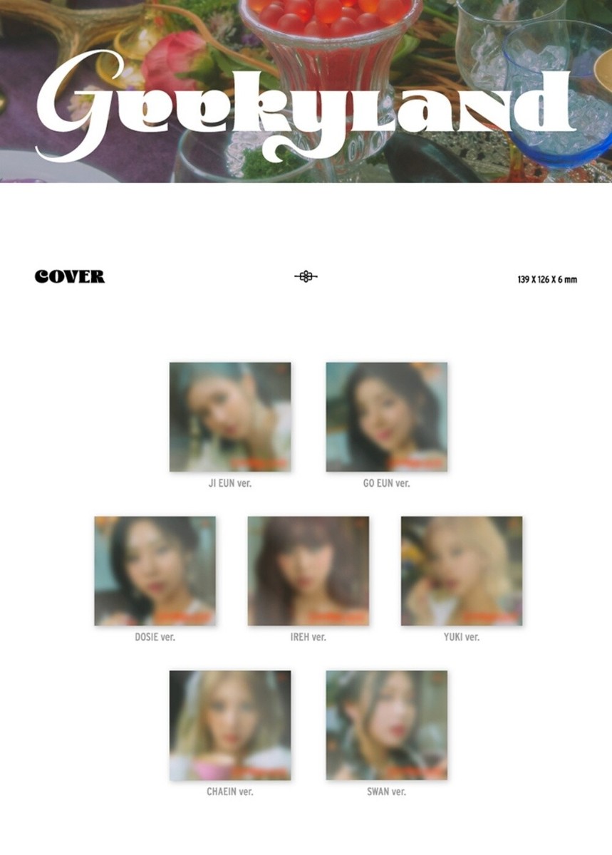 PURPLE KISS 4th Mini Album Geekyland Digipack Ver. CD+16p Book+P