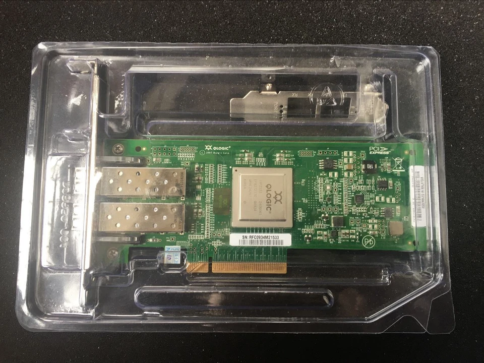 AJ764A HP STORAGEWORKS 82Q 8GB FC DUAL PORT PCIE HBA QLE2562-HP 489191-001 - Image 2 of 4