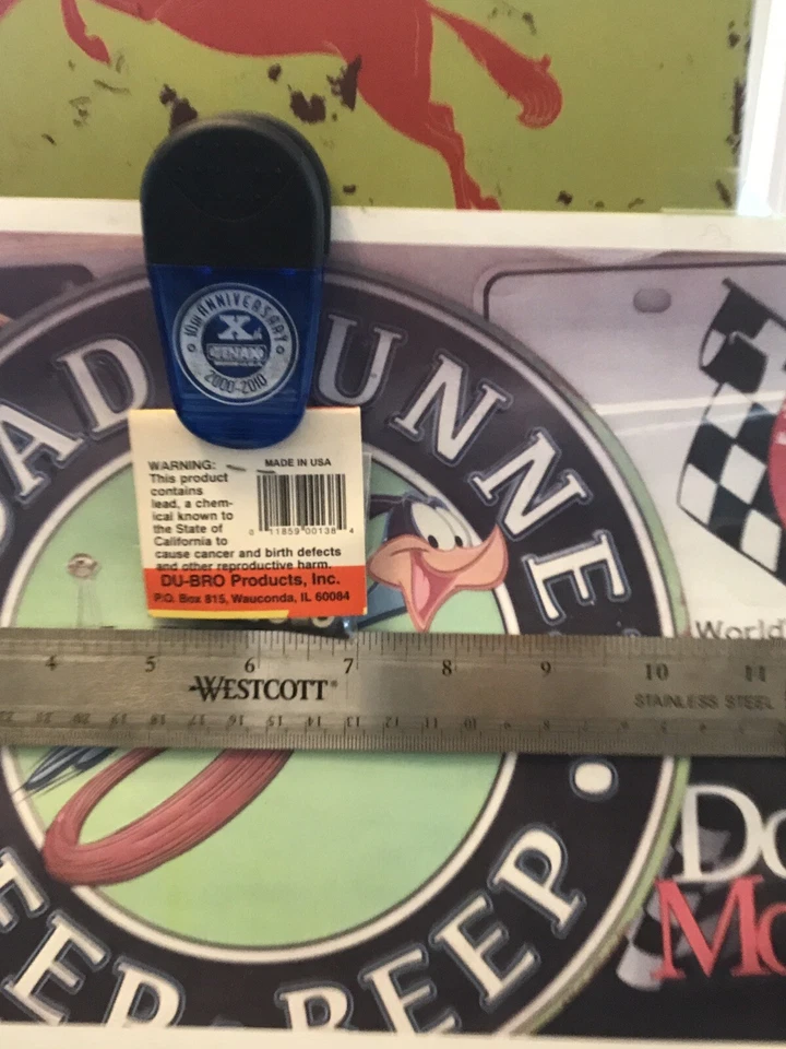 Dubro #138: 3/32Nickel Plated Dura Collars NewInPackage 🇺🇸 Shipped - Image 3 of 4