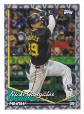 2024 Topps Archives Nick Gonzales #227 Rookie Target Endcap Foilboard Parallel