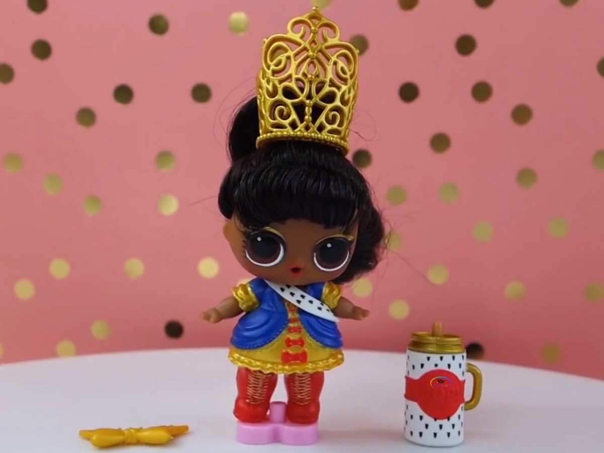 New LOL Surprise Doll HER MAJESTY Hairgoals Pageant Royalty Tiara