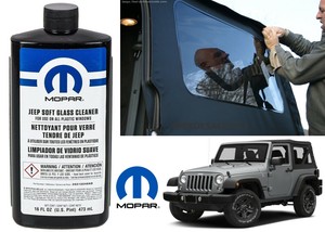 Oem Mopar 5012248ad Soft Top Glass Window Cleaner For Jeep Wrangler Yj Tj Jk Jl Ebay