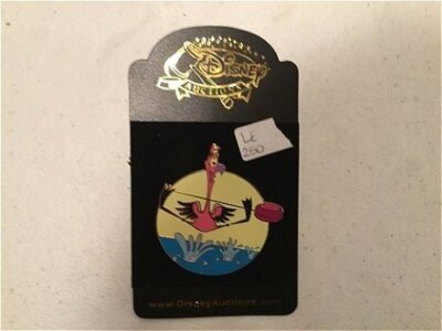 OLD RARE LE250 Disney Auctions Fantasia Flamingo Yo