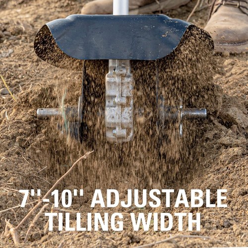 Effortless Cultivator Attachment for String Trimmers - Tool-less Adjustability - Picture 7 of 8