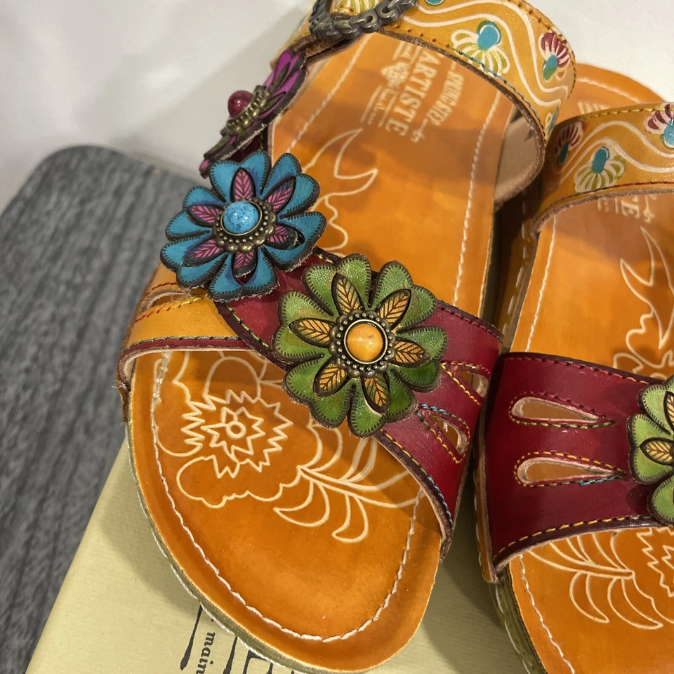 Spring Step L’Artiste Arias-MGOM Size 5.5-6 Sandals - Image 3 of 4