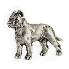 Cane Corso, Italienischer Corso-Hund, Cane di Macellaio I  - Versilberte Hundebr
