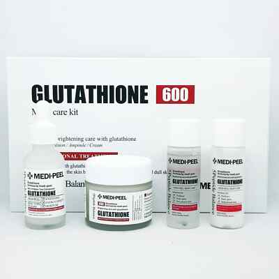 MEDI PEEL Glutathione 600 Multi Care Kit 4 Items Anti Aging Brightening FAST