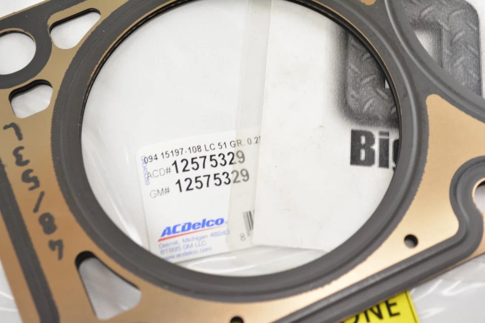 Original GM Engine Cylinder Head Gasket ACDelco new OEM 12575329 - Image 3 of 3