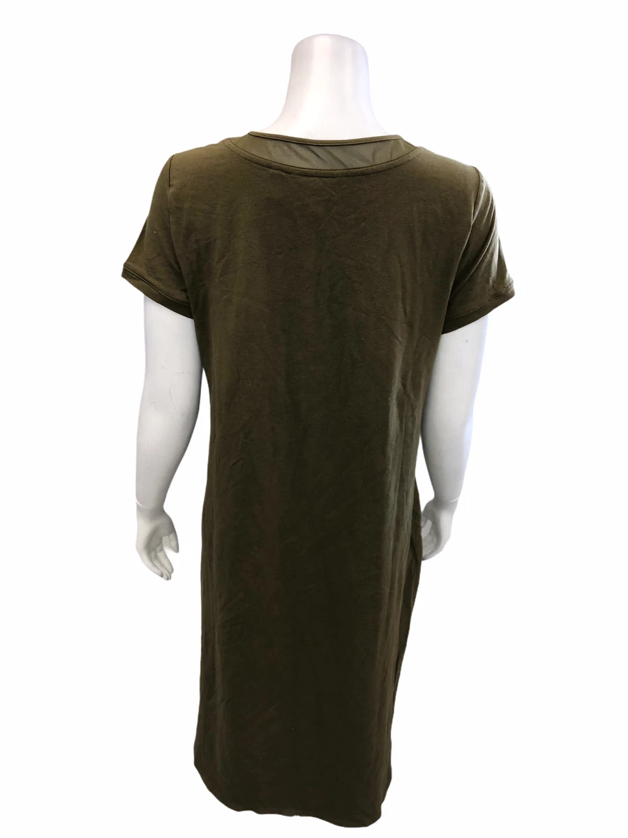 petite midi t shirt dress