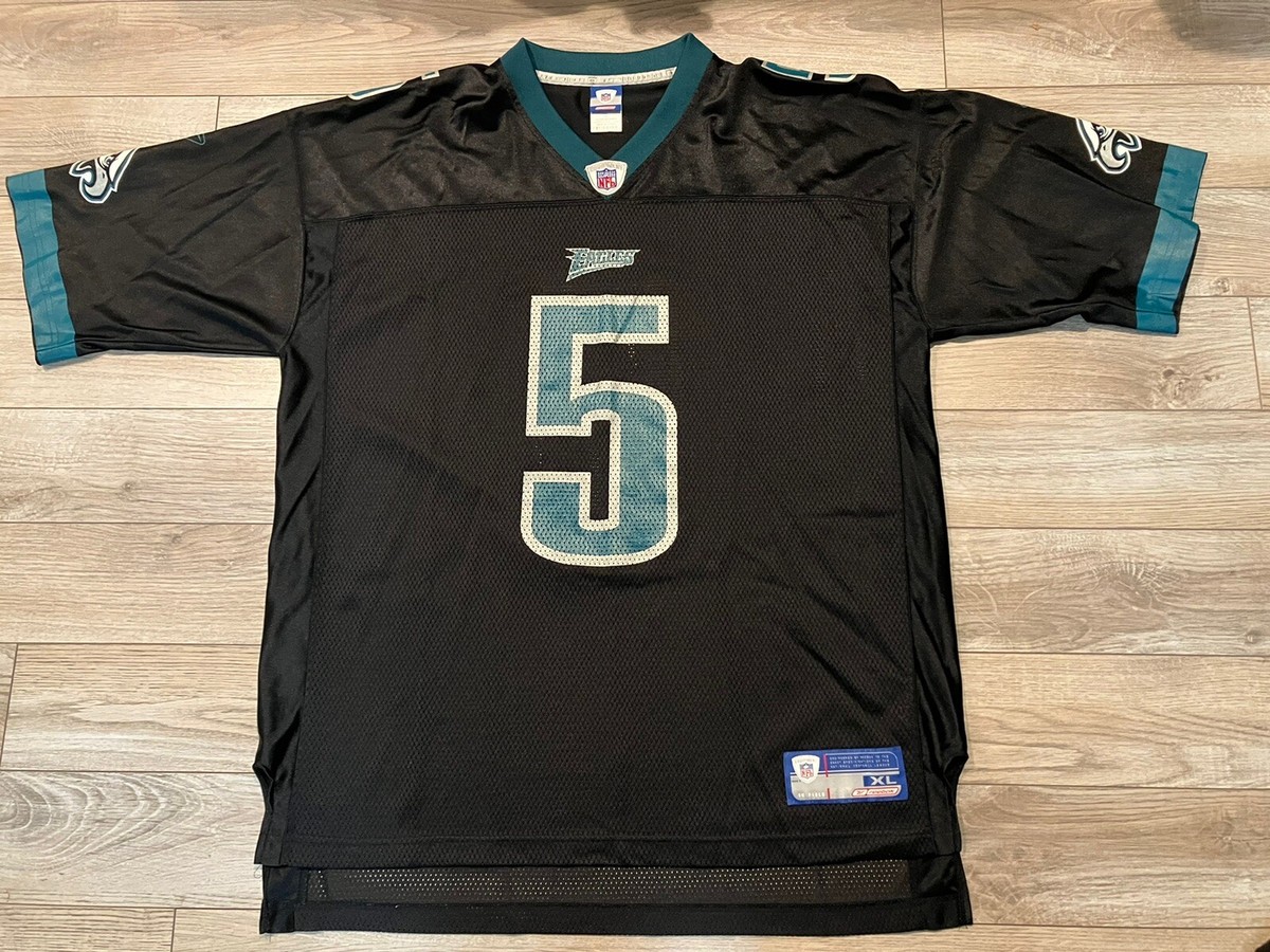 NFL Reebok メンズXL ジャージー　マクナブ　イーグルス　リーボック Donovan McNabb #5 Philadelphia Eagles Black Edition Reebok