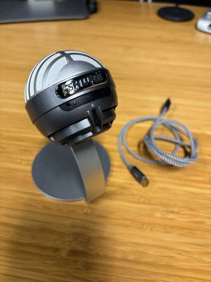 Shure MV5 Home Studio Digital Condenser USB Microphone with stand - Image 2 of 3