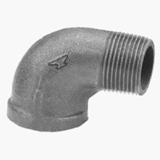 Anvil 8700127452, Malleable Iron Pipe Fitting, 90 Degree Street Elbow, 1-1/4"