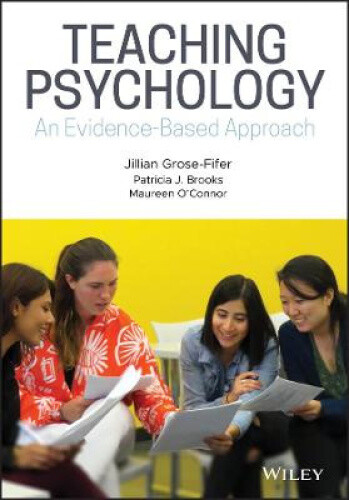 Thumbnail - Teaching Psychology - An Evidence-based Approach By Grose-fifer,