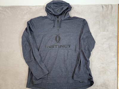 Cabelas INSTINCT Pro Classic Fit Fishing Hoodie Long Sleeve Mens XL