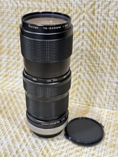 Vivitar 75-205mm f/3.8 Close Focusing Auto Zoom Canon FD Mount Lens