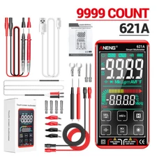 ANENG 621A Digital Smart Multimeter Auto Range True RMS 9999 Counts Touch Screen