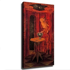 Remedios Varo Born Again Surreal Art Poster Wall Painting Canvas Painting Wall