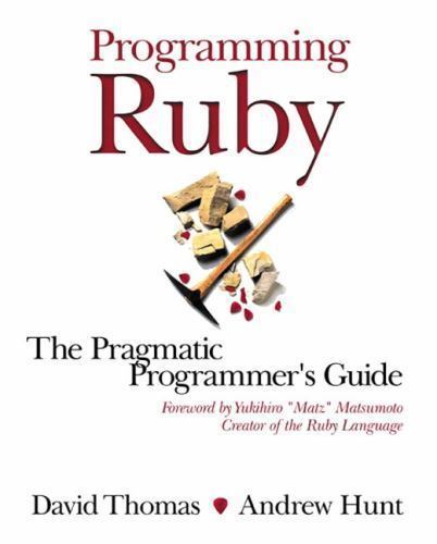 Programmer s guide. Ruby programming. pragmatic programmer book but.