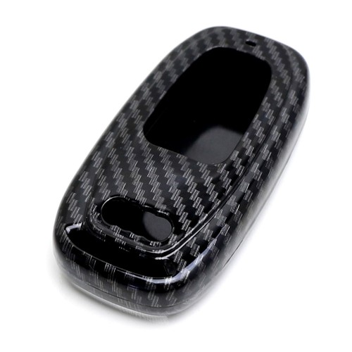 Carbon Fiber ABS Key Remote Cover Protector Shell Case Fit Q5 A4 A6 A7 A8 - Picture 4 of 5