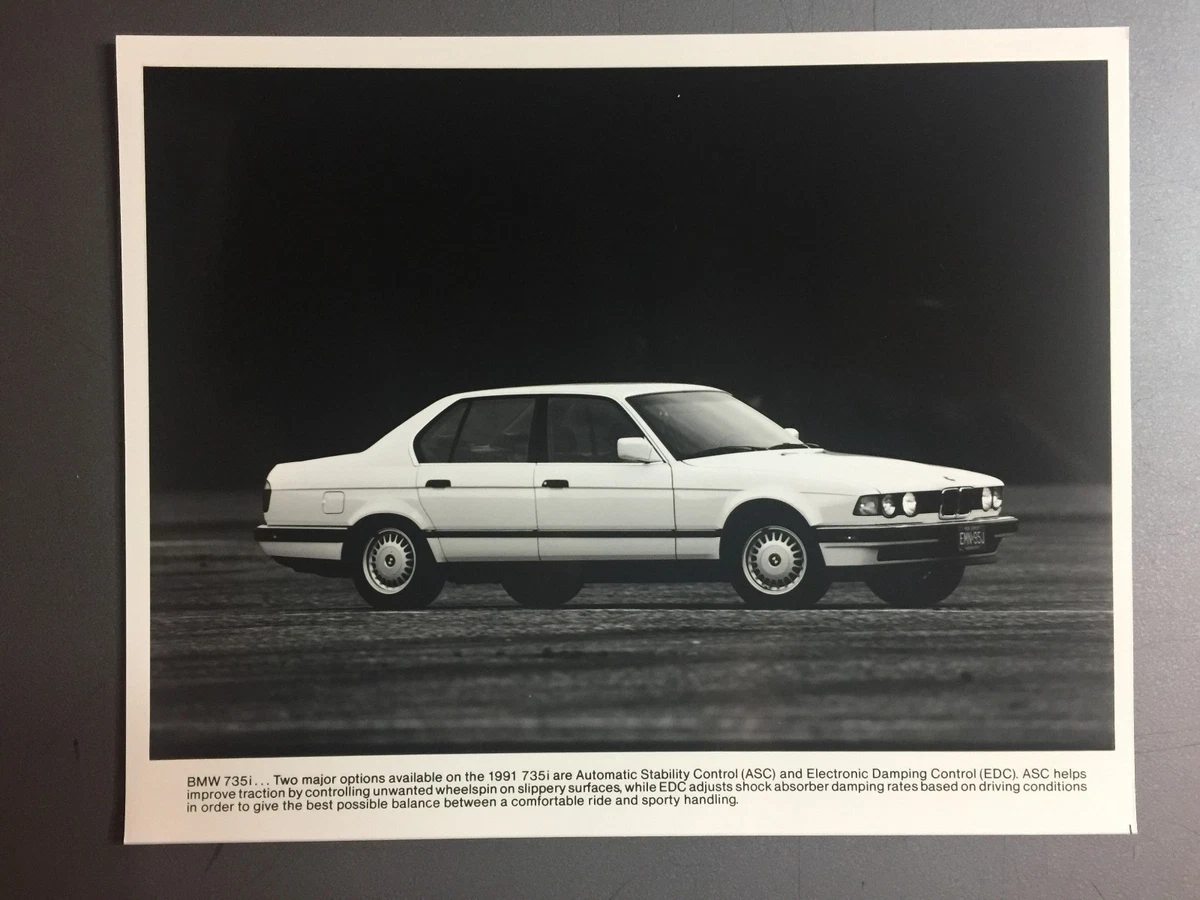 1981 BMW 735i Sedan Factory Press Photo, Foto RARE!! Awesome L@@K | eBay