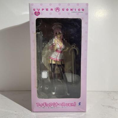 Super Sonico Figur Krankenschwester Ver. Normal White Coat Prize 2011 From Japan