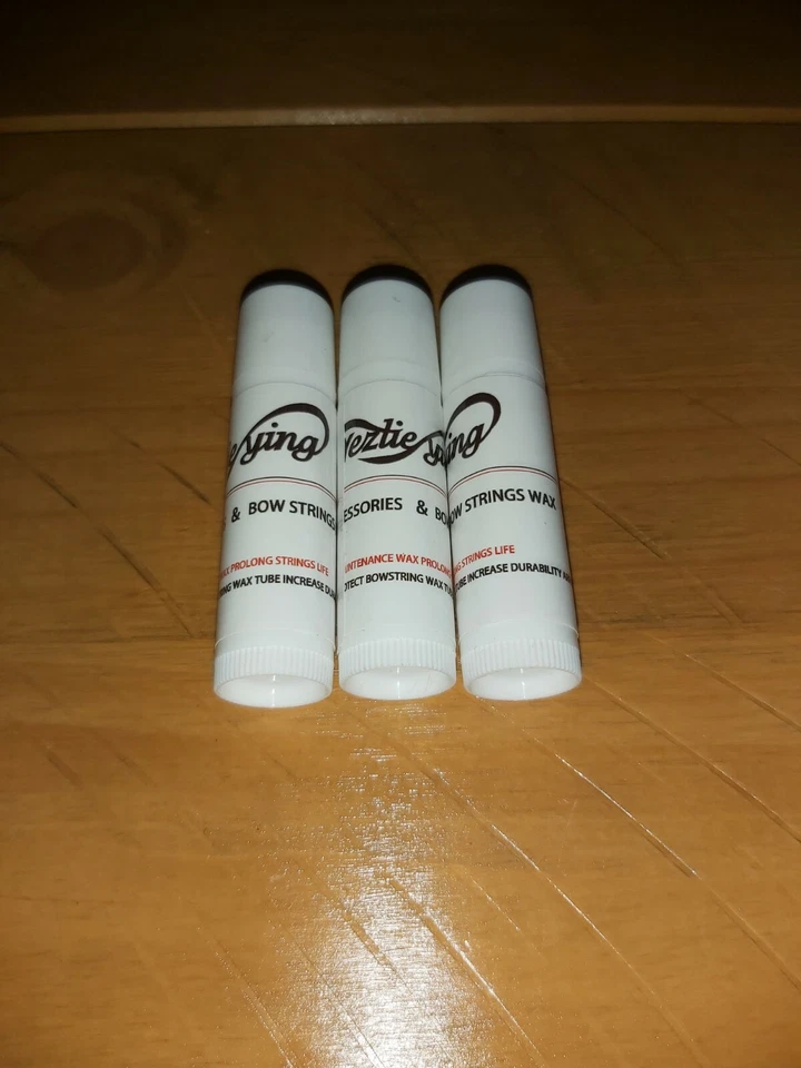 Bow String Wax / Crossbow rail lube 4.3g x 3 recurve/compound archery. UK Stock - Image 3 of 4