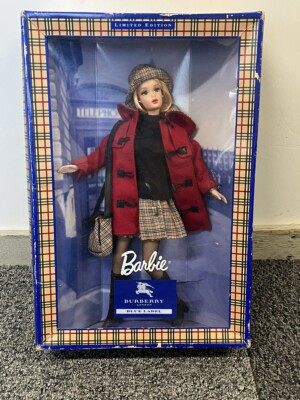 本物レア！バーバリーブルーレーベルバービー人形新品 ane バーバリーブルーレーベル BURBERRYBLUELABEL 人形 バービー