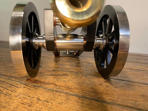 Vintage 12" Polished Bronze Working Black Powder Signal Cannon 8 1/2" Barrel - Picture 14 of 23