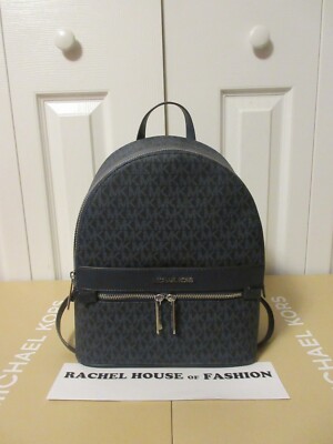 Michael Kors Kenly Medium Backpack Admiral Michael Kors 35T0SY9B6B Kenly Medium Signature Backpack  main image 4
