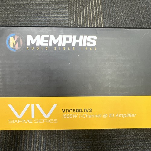 Memphis Audio VIV1500.1V2 SixFive Series 1500w RMS Mono Car Amplifier Amp $879 - Picture 3 of 11