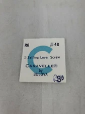 R0 #48 1X SETTING LEVER SCREW CARAVELLE BY BULOVA NOS 