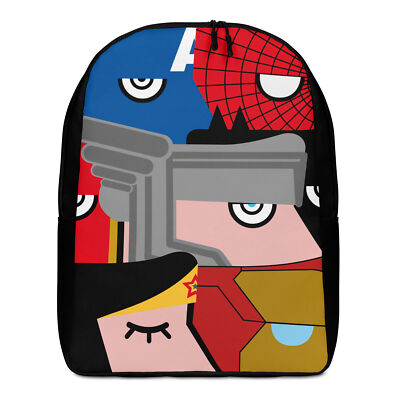 Zaino backpack IABO - ''Siamo tutti Supereroi'' Urban style pop art street art