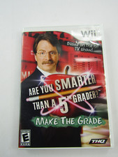 Are You Smarter Than a 5th Grader? Make the Grade Wii Video Game CIB Complete