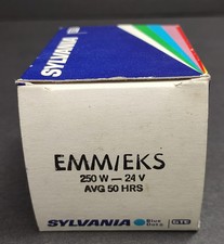 NEW GENUINE ORIGINAL SYLVANIA EMM EKS 250W 24VPROJECTION LAMP BULB