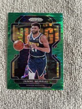 2021-22 Panini Prizm Jamal Murray Green Pulsar 22/25 #102 Denver Nuggets