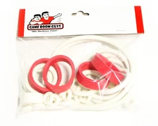 1975 Bally Kick Off Pinball Machine Replacement Repair Rubber Ring Kit White